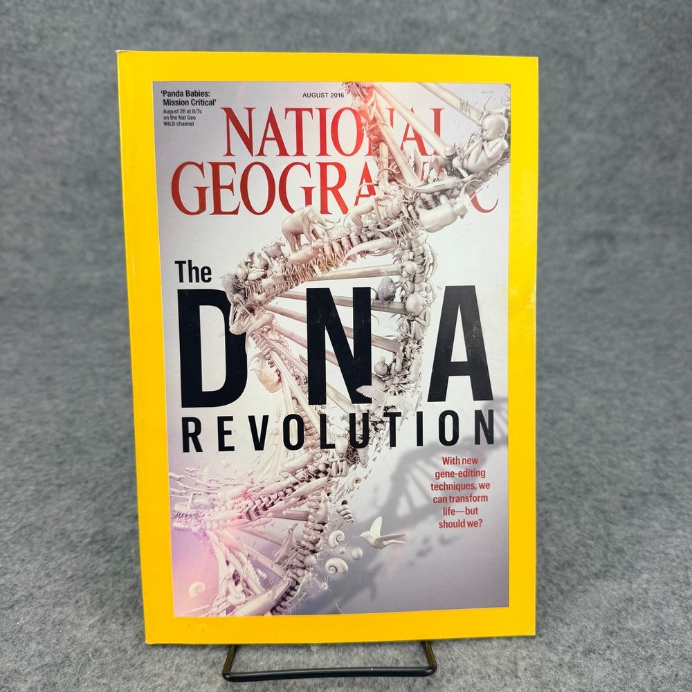 National Geographic Magazine August 2016 The DNA Revolution Gene Editing Pandas